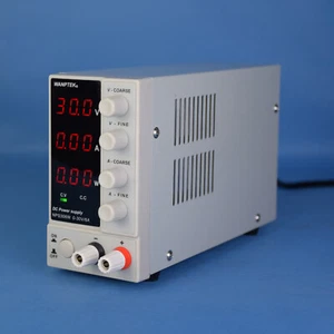 DC Power Supply Variable Adjustable Switching Regulated Power Supply 0-30V 0-6A - Picture 1 of 9