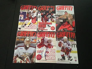 ABDELKADER/HELM ETC. AUTOGRAPH GRIFFITI MAGAZINE LOT(6) GRIFFINS - Picture 1 of 1