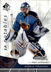 2006-07 SP Authentic #128 Kari Lehtonen N/999