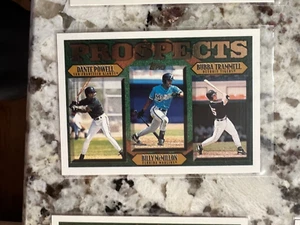 1997 TOPPS MLB BASEBALL ROOKIE CARD DANTE POWELL BILLY MCMILLION BUBBA TRAMMELL - Bild 1 von 1