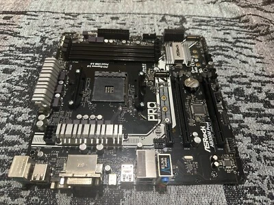 PLACA BASE ASROCK AB350M PRO4 - Imagen 1 de 4