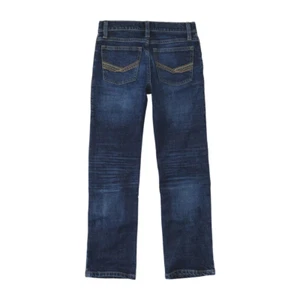 112335739 Wrangler Boys 20X 44 Slim Straight Jean - Blueberry NEW Garden - Picture 1 of 27