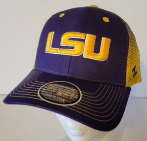 LSU Tigers Zephyr Tiger Eye Adjustable Snapback Hat NEW WITH TAGS - Picture 1 of 16