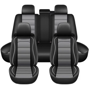 Front Rear Car Seat Covers Full Set PU Leather Pad For Toyota 4Runner 2003-2024 - Picture 1 of 11