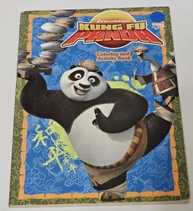 Kung Fu Panda Coloring & Activity Book Kappa 2008 - Picture 1 of 1