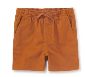 TEA COLLECTION Twill Shorts - Nugget -NWT Boys 10 - Picture 1 of 2