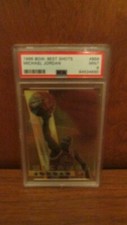 1996 Bowman's Best Shots Michael Jordan #BS6 PSA 9