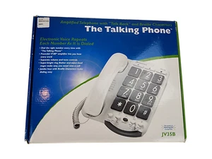 Ameriphone JV-35 Landline Telephone Clarity Talking Amplified Volume Big Buttons - Zdjęcie 1 z 7