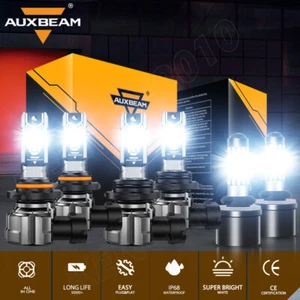 For Chevy Trailblazer 2002-2009 AUXBEAM LED Headlight Hi/Lo Beam Fog Light 6000K - Picture 1 of 12