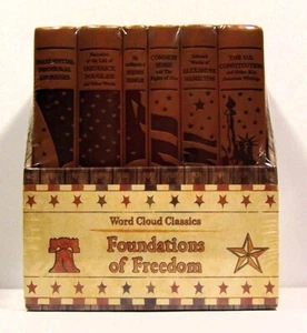 Foundation of Freedom Box Set World Cloud Classics American History Politics NEW - Bild 1 von 8