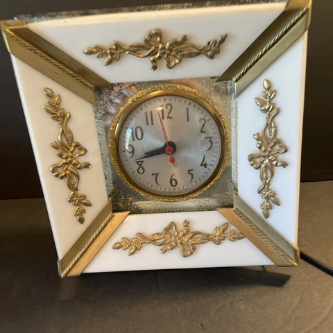 ANTIQUE VTG ART DECO SESSIONS CLOCK- SHELF OR MANTEL - MADE IN U.S.A. Preowned Cover