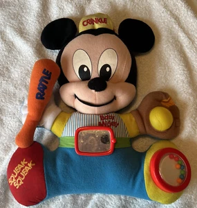 HUG & PLAY BASEBALL MICKEY - Baby Mickey All Stars - 0-18 Months - Mattel - Picture 1 of 10