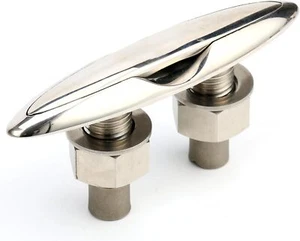Boat Cleat 6" Pull Up Deck Hidden Flush Mount 316 stainless steel Cleat Marine - Picture 1 of 10