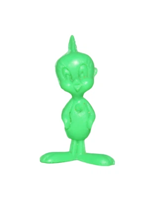 FIGURA MEXICANA PREMIUM CEREAL VERDE PIOLÍN LOONEY TUNES TINYKINS AÑOS 70 Foto 1 de 2