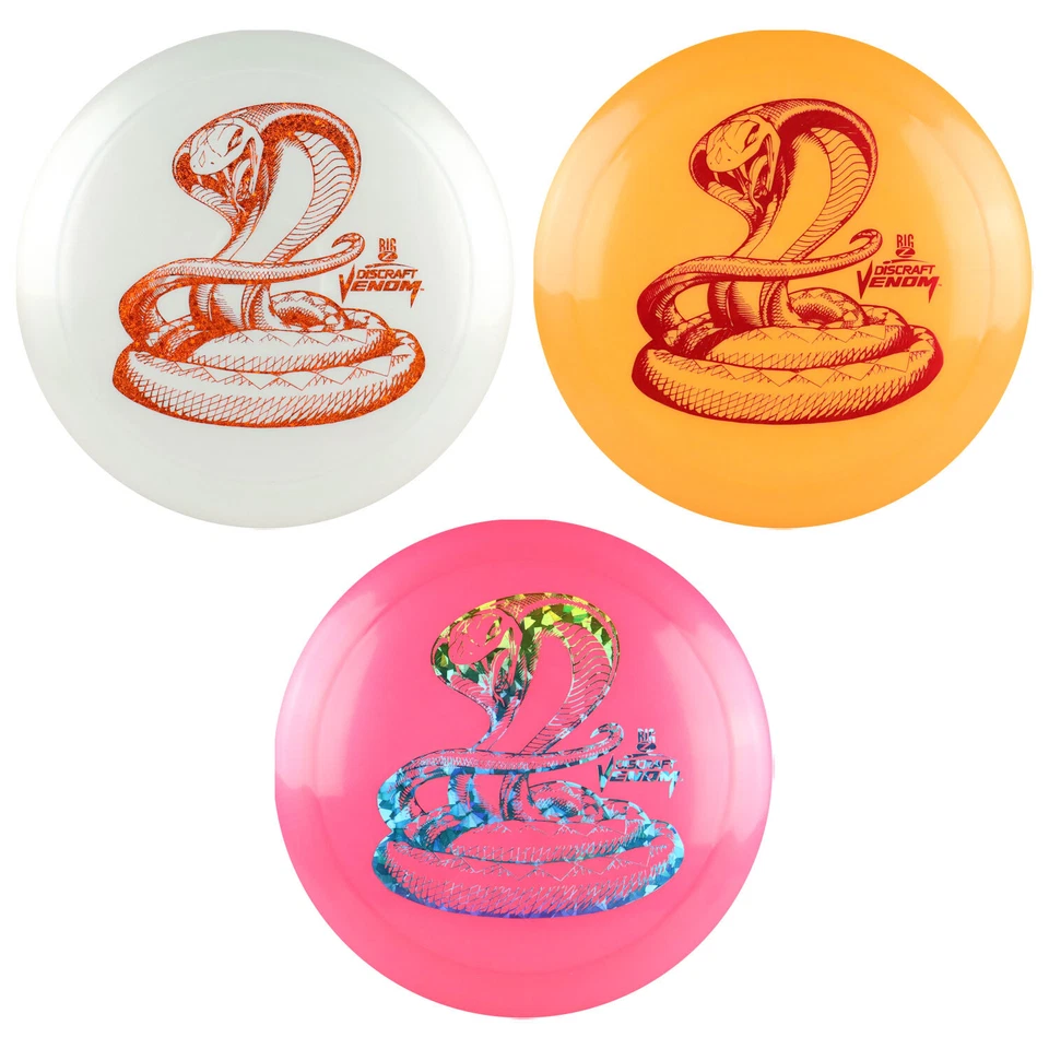 Discraft Disc Golf Big Z Venom Distance Driver 13/5/0/3 - Choose Exact Disc - Image 1 of 1