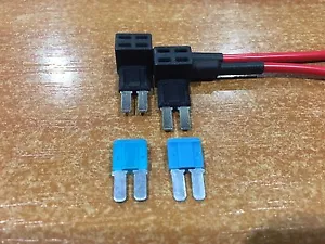 2 soportes de fusible de circuito para agregar un grifo micro2 de 15 amperios poste expreso - Imagen 1 de 12