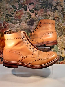 Loake 1880 Genuine Goodyear Welted Leather Mens Boots size UK 8 1/2, EU 42 1/2 - Picture 1 of 10