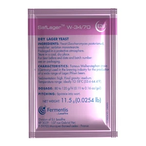 Levadura de almacenamiento W-34/70, 11,5 gramos - Imagen 1 de 1