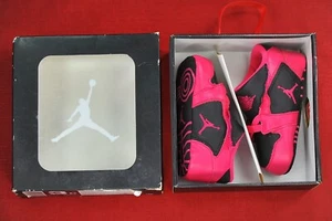 Nike Air Jordan 1 Jumpman 1st Crib(CB) Schuhe Black/Voltage Cherry Größe 3C gebraucht - Bild 1 von 8