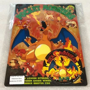 Pokemon TOMY Jumbo Carddass - Art Board & Sticker - Charizard - Sealed - #3195 - Picture 1 of 15