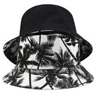 Two Side Bucket Hat For Men Women Hip Hop Fisherman Hat Adult Summer Flat *h*
