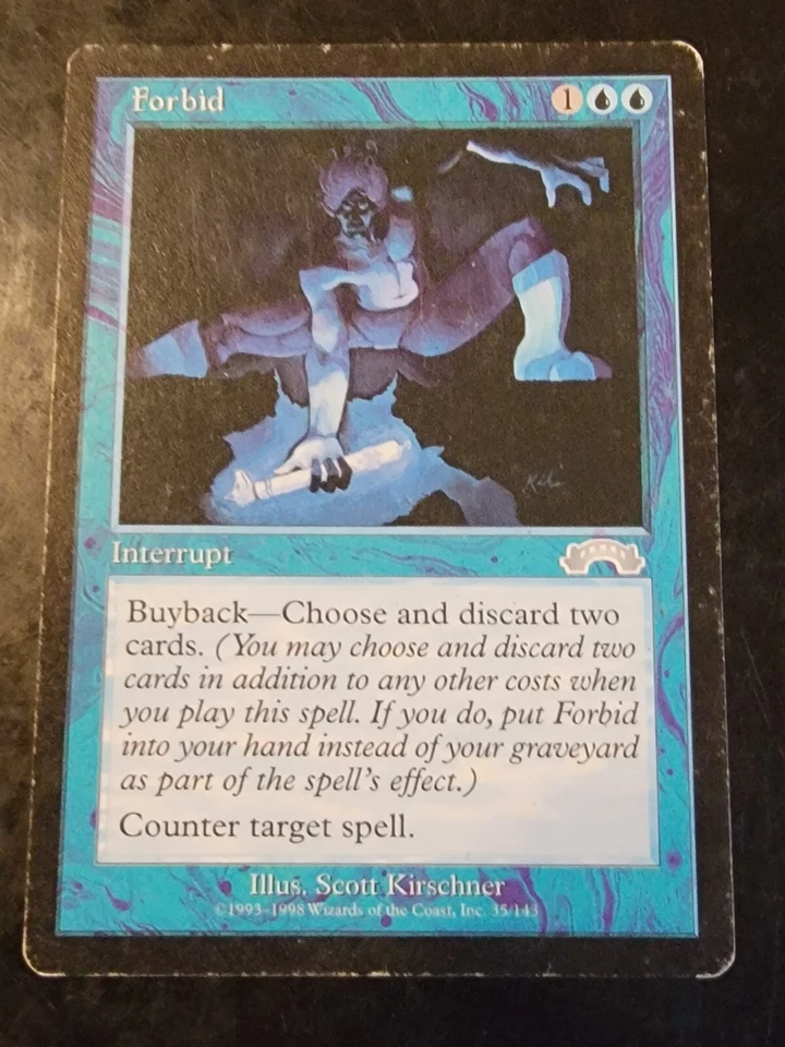 Forbid 35/143 Magic The Gathering MTG  - Image 1 of 1