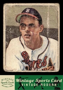 1950 Bowman - Bob Chipman - #192 Boston Braves - Picture 1 of 2
