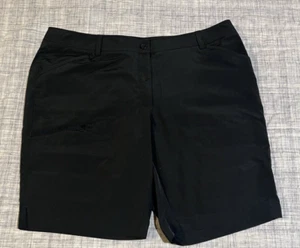 Oobe Women's Charcoal Gray Bermuda Shorts Hiking Uniform Performance SIZE 14 - Picture 1 of 14