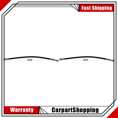 Mangueira hidráulica de freio Dorman dianteira esquerda direita 2 peças para 1965-1971 Ford F-100 - Imagem 1 de 3