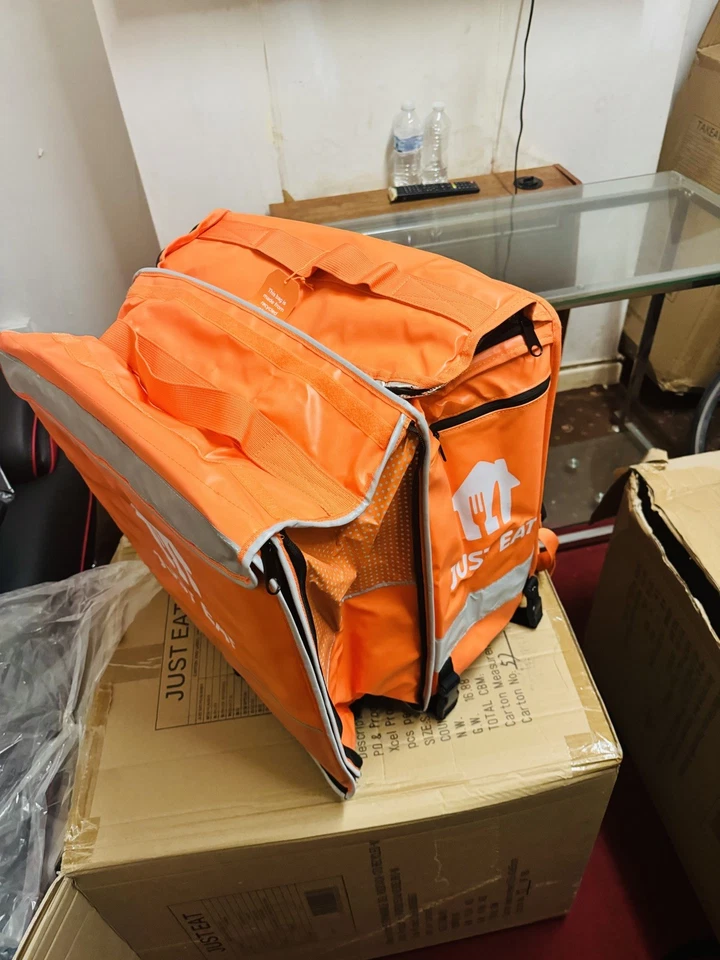 DELIVEROO Just Eat Thermal Backpack Bike Delivery Bag Waterprove Delivery Bag Food Bag