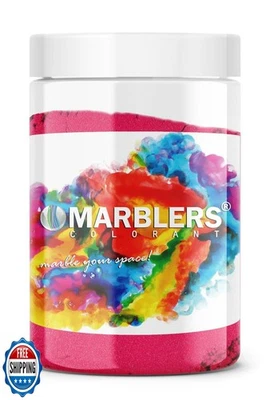 MARBLERS Pink Mica Powder [Hot Pink] 4oz (113g) | Cosmetic Grade | Epoxy Resi - Image 1 of 4