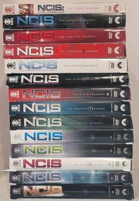NCIS Mark Harmon Seasons 1-13 DVD 1,2,3,4,5,6,7,8,9,10,11,12,13 + Season 1 LA - Image 1 of 4