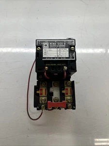 8536SBG2S Square D NEMA Größe 0 Motorstarter 120V Spule - Bild 1 von 7