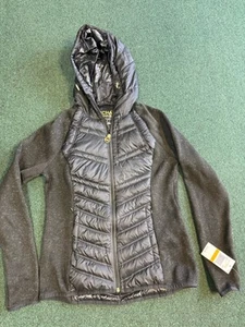 $150 Michael Kors Mujer Chaqueta acolchada empacable con capucha Ligera Tejida S - Imagen 1 de 13