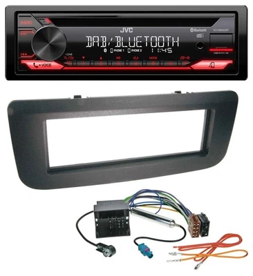 JVC CD DAB USB Bluetooth MP3 Autoradio für Skoda Fabia 5J 07-14 Praktik Roomster - Bild 1 von 4