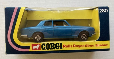 Vintage CORGI Rolls Royce Silver Shadow Car 280 HJ Mulliner Park Ward in Box - Image 1 of 4