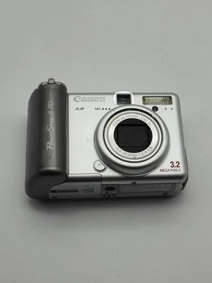 Canon PowerShot A70 Digitalkamera – 3,2 MP – 3× optischer Zoom – defekt #200 - Bild 1 von 4