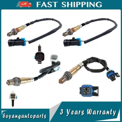 For 2008-2011 Cadillac CTS 3.6L V6 (Automatic trans.) 4PCS Up+Down Oxygen Sensor - Image 1 of 4