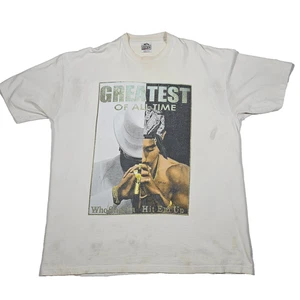 VTG 3XL Tupac & Biggie Greatest Of All Time Who Shot Ya Hit Em Up Pro Team - Picture 1 of 24