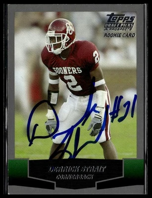 2004 Topps Draft Picks & Prospects #146 Derrick Strait Autograph - Image 1 of 2