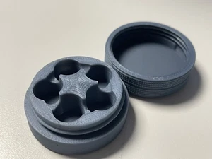 WOLKENKRAFT FX MINI | ÄRiS (ULTRA) Kapselbehälter in blau für 5 Stück - Bild 1 von 4