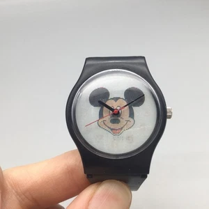 Vtg Disney Mickey Mouse Watch Womens 34mm Holographic New Battery - Picture 1 of 14