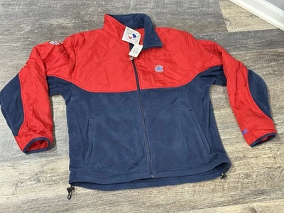 CHICAGO CUBS - Blue/Red LEE SPORT Jacket Mens Size MEDIUM Full Zip NEW WITH TAGS - Image 1 of 4