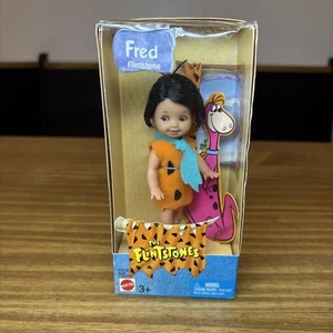 Barbie Flintstones Kelly FRED FLINTSTONE Tommy bambola Mattel 2003 - Foto 1 di 6