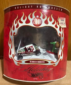 2000 Hot Wheels Holiday Reindeer Roadster Christmas Car Set #1 of 3 NIB - Picture 1 of 4