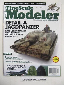 Fine Scale Modeler Magazine March 2016 Super Cessna Skymaster - Imagen 1 de 2