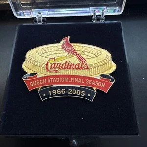 St Louis Cardinals Busch Stadium Final Season 1966-2005 MLB Lapel Pin New MORE - Picture 1 of 1