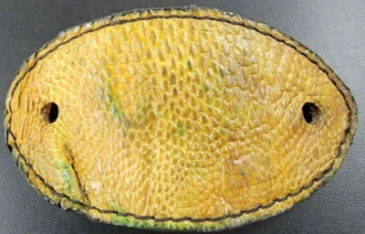 Handmade Natural Alligator skin HAIR BARRETTE SLIDE PIN STICK genuine gator skin - Image 1 of 4