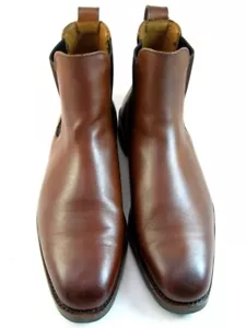 Allen Edmonds "LIVERPOOL" Leather Chelsea Boots 10.5 D CHILI w/ DAINITE (369N) - Picture 1 of 11