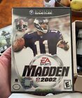Madden NFL 2002 Football EA Sports Nintendo Gamecube EX+NM condition COMPLETE!